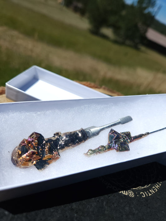 **SPECIAL HEADY** Fractal Dabber Bismuth dab tool set